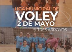 El Voley mayor de la municipalidad de Coronel Dorrego  Dorrego comienza a competir