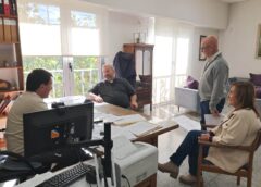 Juan Carlos  Chalde recibió al nuevo Cura Párroco de Coronel Dorrego