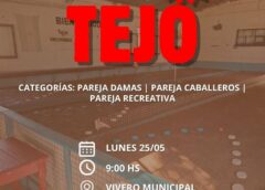 Torneo aniversario por los 20 años del tejo en Coronel Dorrego