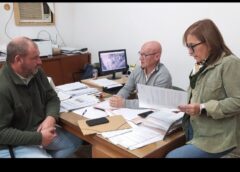 El sub delegado de Marisol Silvo Traverso se reunio con funcionarios de Coronel Dorrego