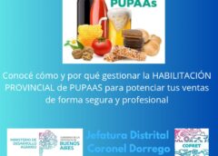Charla Abierta a la comunidad para la elaboracion de alimetos en Coronel Dorrego