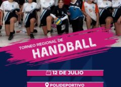 Handball femenino en el Polideportivo de Coronel Dorrego el fin de semana