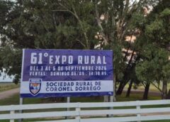 Del 3 al 6 de Septiembre se llevara a cabo la 61° exposicion rural de Coronel Dorrego