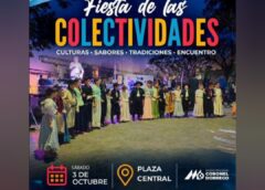 Este sábado se realizará la Fiesta de las Colectividades en Coronel Dorrego