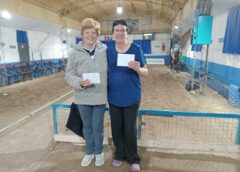Silvia González se consagró campeona de tejo en Bahía Blanca junto a Marisa Chaparro