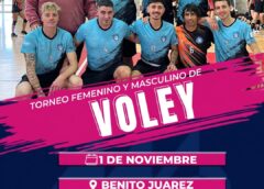 El vóley de Dorrego tendrá una nueva participación regional en Benito Juárez