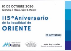 Este sábado Oriente celebrará su aniversario